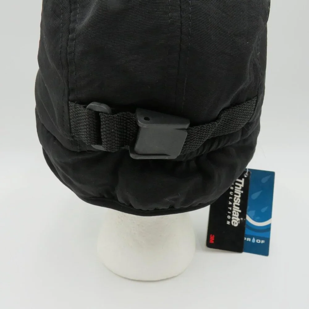 Armadillo Hat Cap Strap Back Mens Medium Waterproof Thinsulate Ear‎ Flap Fleece